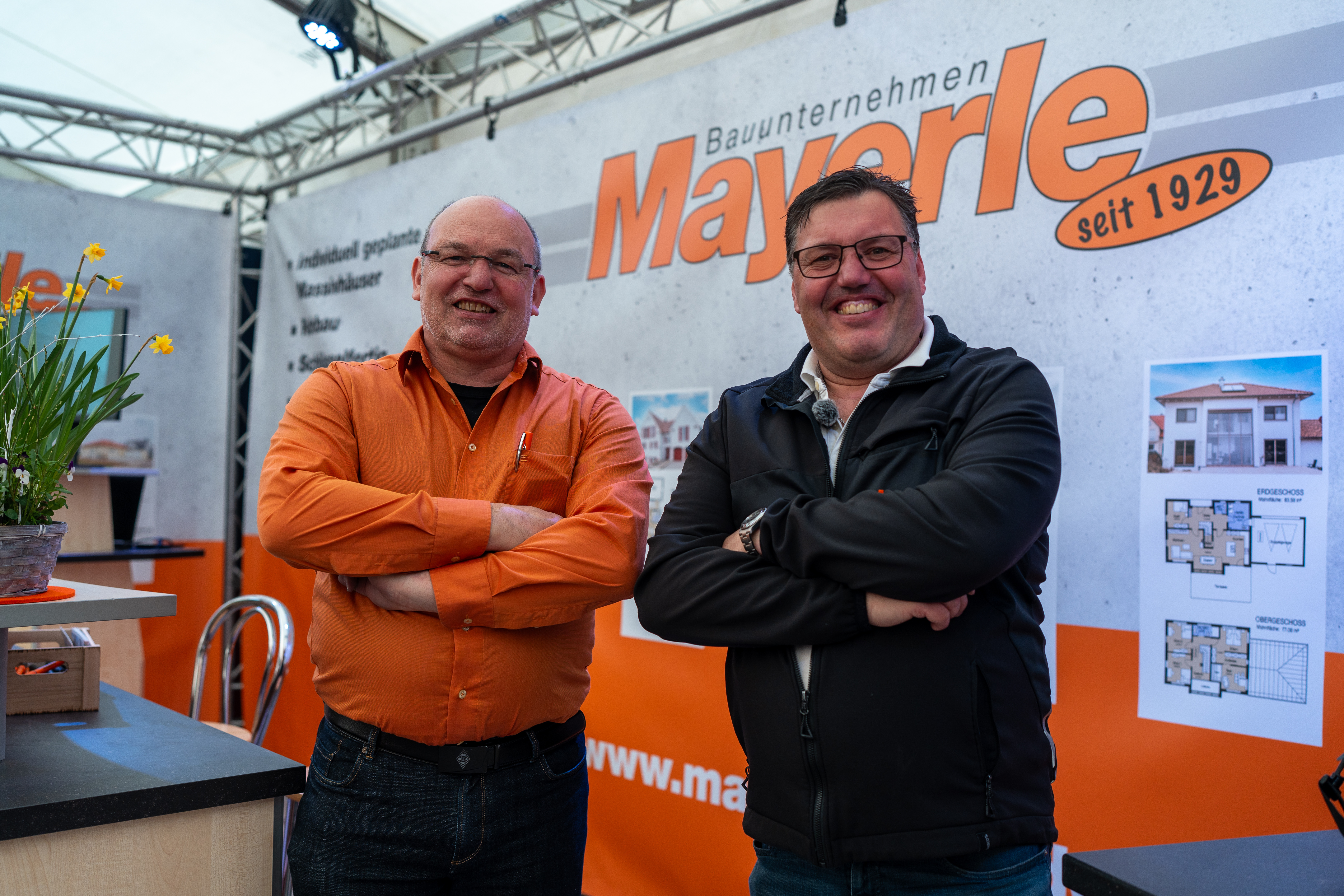 Die beiden Geschäftsführer Helmut und Michael Mayerle